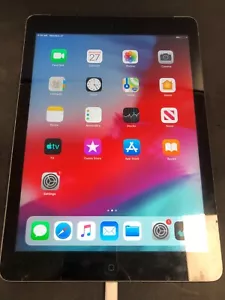 Apple iPad Air - A1475 - 64GB - Space Grey - LCD Cracked (Cellular) - Afbeelding 1 van 11