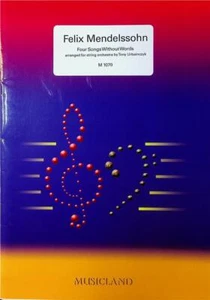 Felix Mendelssohn Four Songs without Words for String Orchestra - Picture 1 of 3