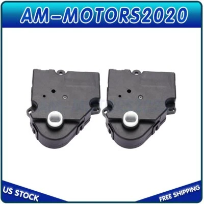 2X For 1995-00 GMC K2500 K3500 Truck Temp Blend Door Actuator Heater A/C NEW - Image 1 of 4