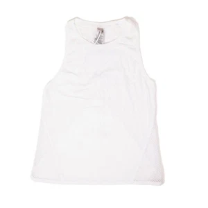 Lorna Jane Women Tank Top Crew Neck White Size M 5992 - Picture 1 of 2