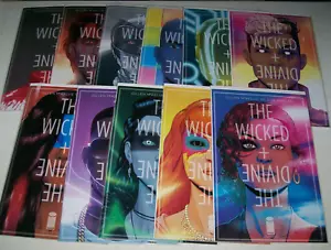 The Wicked + The Divine #1-11 unread 1st print 2 arcs Image 2014 Kieron Gillen - Picture 1 of 7