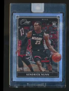2019-20 PANINI ONE ENCASED ROOKIE /99 KENDRICK NUNN HEAT - Foto 1 di 1