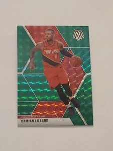 Damian Lillard 2019 mosaico verde y rojo #5 Portland Trailblazers - Imagen 1 de 2