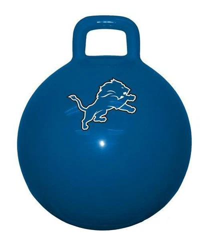 Detroit Lions NFL Licensed Child Space Hopper Ball Kangaroo Inflatable Bouncer Cover