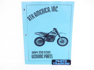 Genuine ATK Dealer Parts List Catalog Manual 1994 350 Four Stroke CC KS - Picture 1 of 1