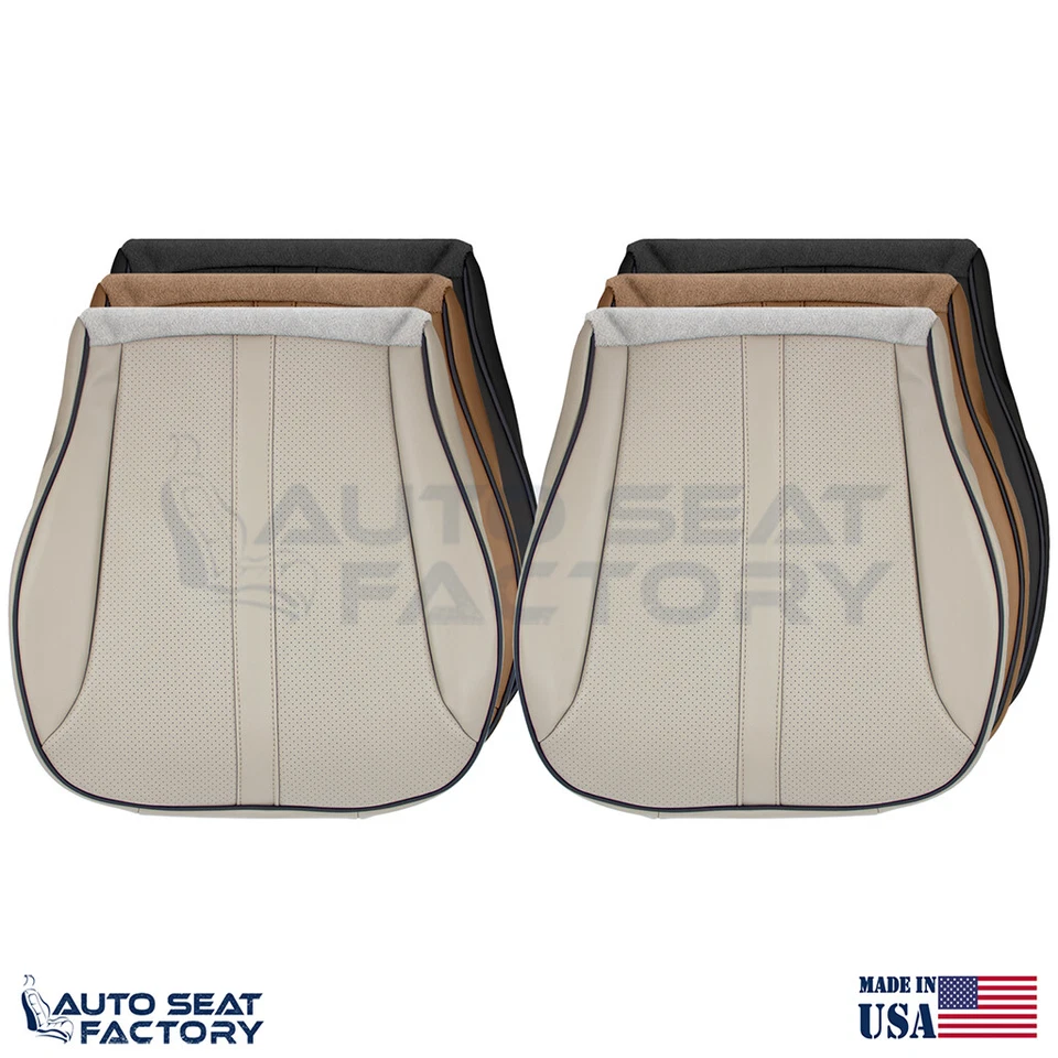 Replacement 2013 2014 2015 Fits Lincoln MKX Perforated Bottom Leather Seat Cover - Image 1 of 1