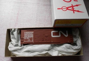 ACCURAIL 40' DOUBLE DOOR STEEL BOX CAR HO GAUGE CANADIAN NATIONAL NIB - Picture 1 of 3