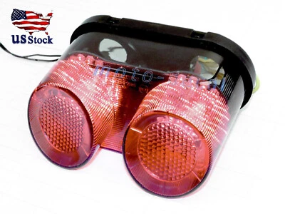 Luz trasera/trasera LED integrada para señales de giro de freno YZF R1 2000-2001 FZ1 Foto 1 de 4