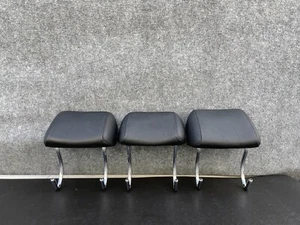 ✔JUEGO DE CABEZAL COJÍN REPOSACABEZAS ASIENTO TRASERO MERCEDES W221 W216 S63 S350 NEGRO OEM - Imagen 1 de 8