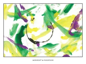 Moneigh print painted by Flightline at Lane's End Farm - Picture 1 of 8