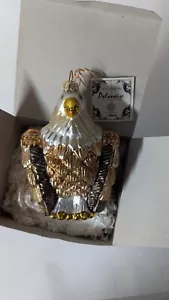 Kurt S Adler Polonaise mundgeblasen Weihnachtsschmuck Adler - Bild 1 von 5