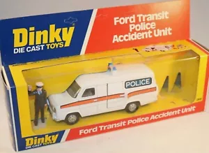 Dinky 269 Ford Transit Police Accident Unit Van Replacement Window For Box - Picture 1 of 3