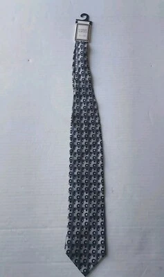 Hardy Amies Pure Silk Tie Made in Italy Men's Father's Career Suit Designer New - Image 1 of 4