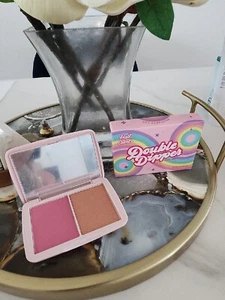 NIB HALF CAKED Double Dipper Color Duo in Girls Tour Matte Blush Highlight Glow - Picture 1 of 7