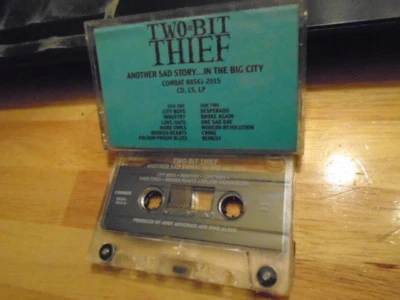 RARE OOP PROMO Two-Bit Thief CASSETTE TAPE Another Sad Story DEATH Hirax D.R.I. - Image 1 of 2