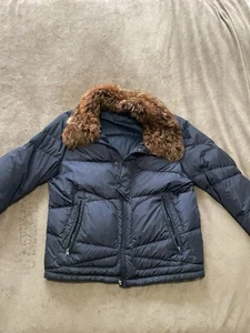 Versace Quilted Jacket With Fur - Picture 1 of 9