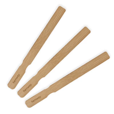 Hemway Agitatore Pittura Bambù 28cm x 2,5cm Confezione da 3 Mix Vernice Lacca - Immagine 1 di 4