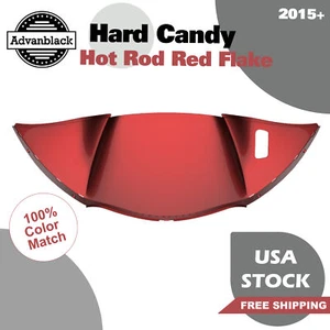 Carenado conducto de aire de escamas rojas Hard Candy Hot Rod se adapta a Harley Road Glide FLTRX 2015+ - Imagen 1 de 7