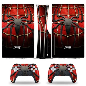 Skin Sticker Decal Cover For PS5 Slim Disc PlayStation 5 Console & 2 Controller - Picture 1 of 20