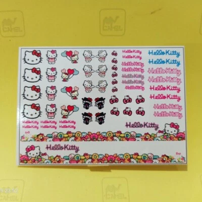 decal hot wheels hello kitty universal 1:64 tomica - Image 1 of 3