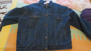 Denim Jacket With 100% cotton Lined Jean Outerwear - Picture 1 of 6