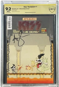 Kiss The Demon 3 Adams Variant CBCS 9.2 WH Error Label Witnessed Signed Amy Chu - Picture 1 of 6