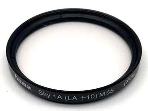 Hama Skylight 55mm Filter Sky 1A (La +10 ) ( Xvii) Circular Filter Thread - Picture 1 of 1