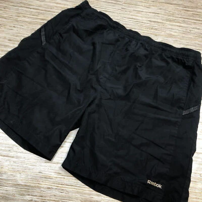 1391 Reebok Active Elástico Cordón Cintura Board Shorts NEGRO XL Foto 1 de 2