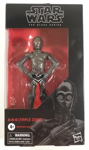 Star Wars The Black Series 0-0-0 (Triple Zero) 6-Inch Action Figure - Brand New - Picture 1 of 9