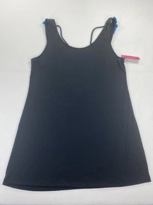 Nuevo con etiquetas Mini Vestido de Encubrimiento para Juniors en Niveles - Xhilaration Negro Talla Grande Borlas Foto 1 de 4