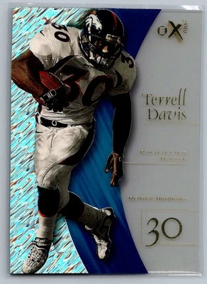 1998 SkyBox E-X2001 #13 Terrell Davis - Image 1 of 2