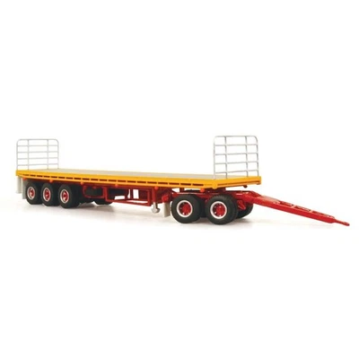 Highway Replicas 1/64 Neil Mansell Transport Flatbed Trailer & Dolly 12969 - Image 1 of 2