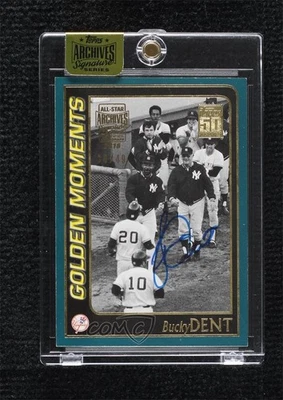 2016 Archives Signature Series All-Star Buybacks /49 Bucky Dent Buyback Auto - Image 1 of 2