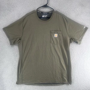 Camiseta de trabajo Carhartt Force calce relajado verde manga corta para hombre XL 5A - Imagen 1 de 7