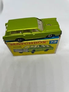 Lesney Vintage Matchbox Toy Number 73 Mercury Commuter With Box Damaged Window - Picture 1 of 4