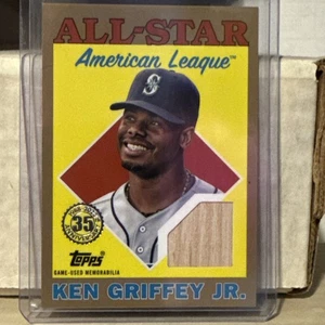 2023 Topps All-Star 1988 Bat Relic, KEN GRIFFEY JR /50, HOF, Mariners, Reds - Picture 1 of 3