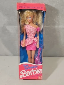 Barbie 1990 5410 Pink Sensation Puppe Rosa. NEU NFRB! - Bild 1 von 8