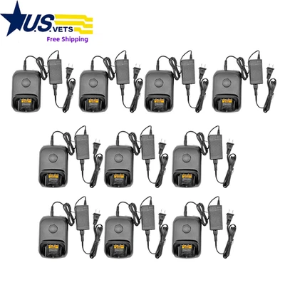 Lot10 Rapid Charger For XPR3500 XPR3500e XPR7350 XPR7550 DGP8550 Radio WPLN4232 - Image 1 of 4