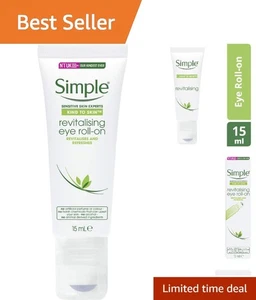 Aloe Vera Revitalising Eye Roll On 15ml - Gentle Care for Sensitive Skin - Picture 1 of 6
