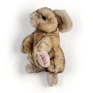 Vtg Ganz Large Plush Rascal Rabbit 13” Bunny Easter - Picture 1 of 17