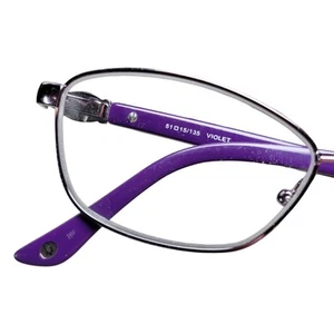 Bulova Brille NUR GESTELL Damen Violett Lila Piemont Vollrand 51 15 135 - Bild 1 von 12