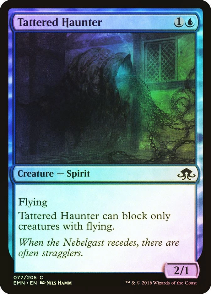 MTG FOIL Tattered Haunter  - Eldritch Moon #077 - Image 1 of 1