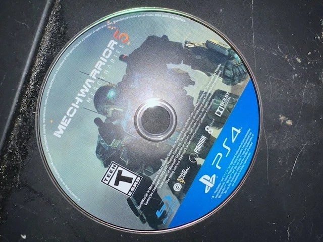 Mechwarriors 5 para Playstation 4. Solo disco, funcionando. Foto 1 de 1