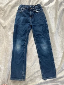 Boys Old Navy 10 Husky Straight Leg Blue Denim Jeans - Picture 1 of 5