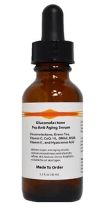 Pro anti Aging Serum with Gluconolactone and Hyaluronic Acid  - Picture 1 of 4