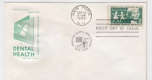 TurtlesTradingPost - Dental Health - 1959 FDC #1135 House of Farnam Cachet - Picture 1 of 1