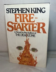FIRE STARTER ~ STEPHEN KING VINTAGE 1980 ~ EARLY EDITION VIKING HARDCOVER W DJ - Picture 1 of 11