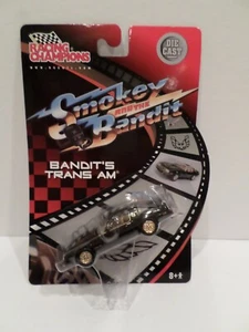 Mint Card And Car 2002 RACING CHAMPIONS SMOKEY AND THE BANDIT TRANS AM - Picture 1 of 3