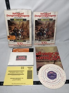 Advanced Dungeons & Dragons: Hillsfar (Commodore 64) CIB Tested + Save Disk - Picture 1 of 18