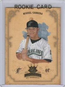 Miguel Cabrera Donruss Diamond Kings BASEBALL ROOKIE CARD Marlins Tigers RC - Bild 1 von 2